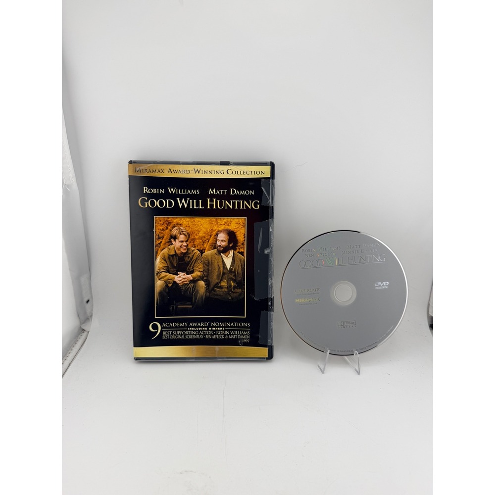Good Will Hunting DVD Miramax Award Winning Collection Robin Williams Matt Damon
